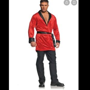 Mens playboy Hefner costume- comes with all the pieces